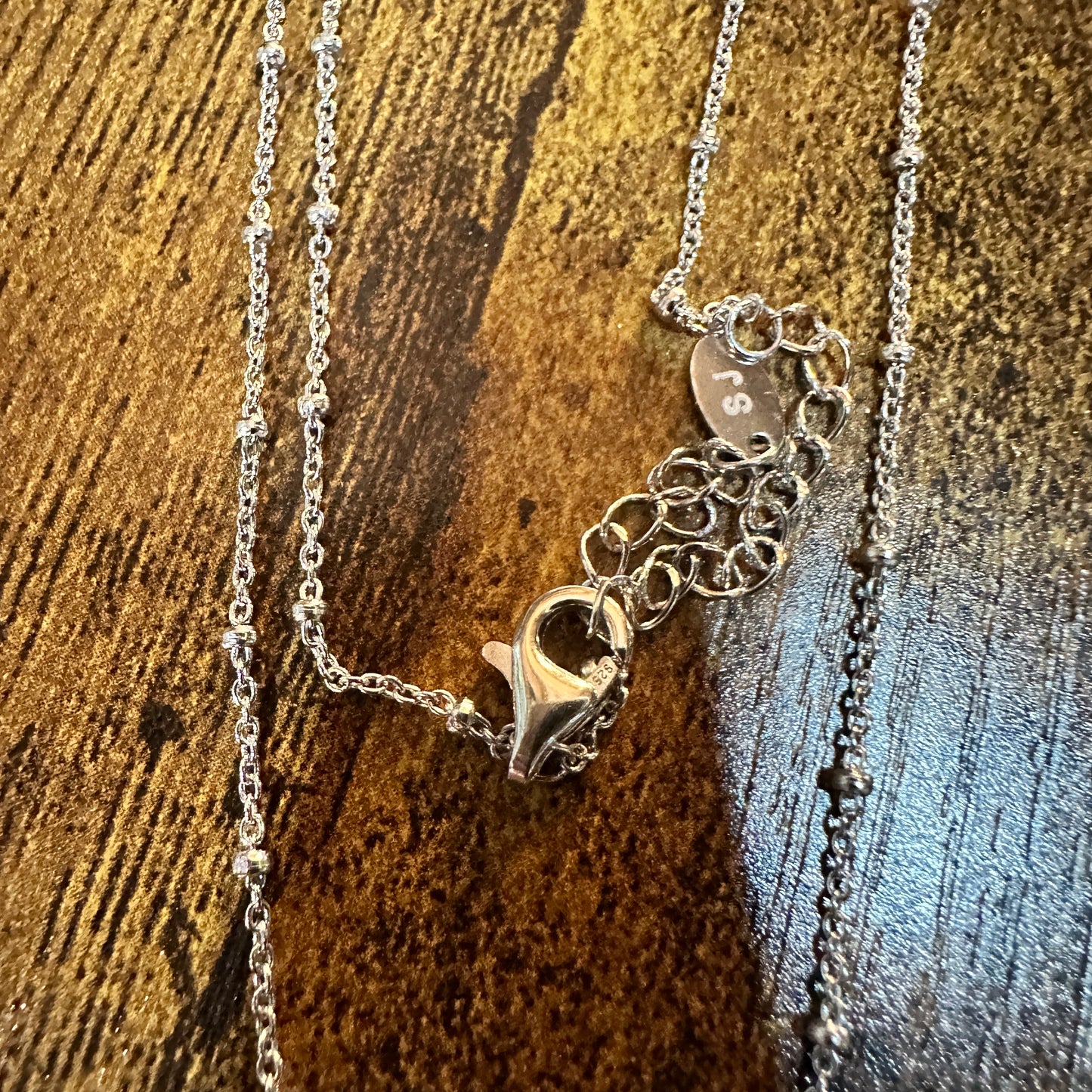 Native Inspired Arrowhead Turquoise Pendant Necklace in Sterling Silver, Gift Box Silver Elegant