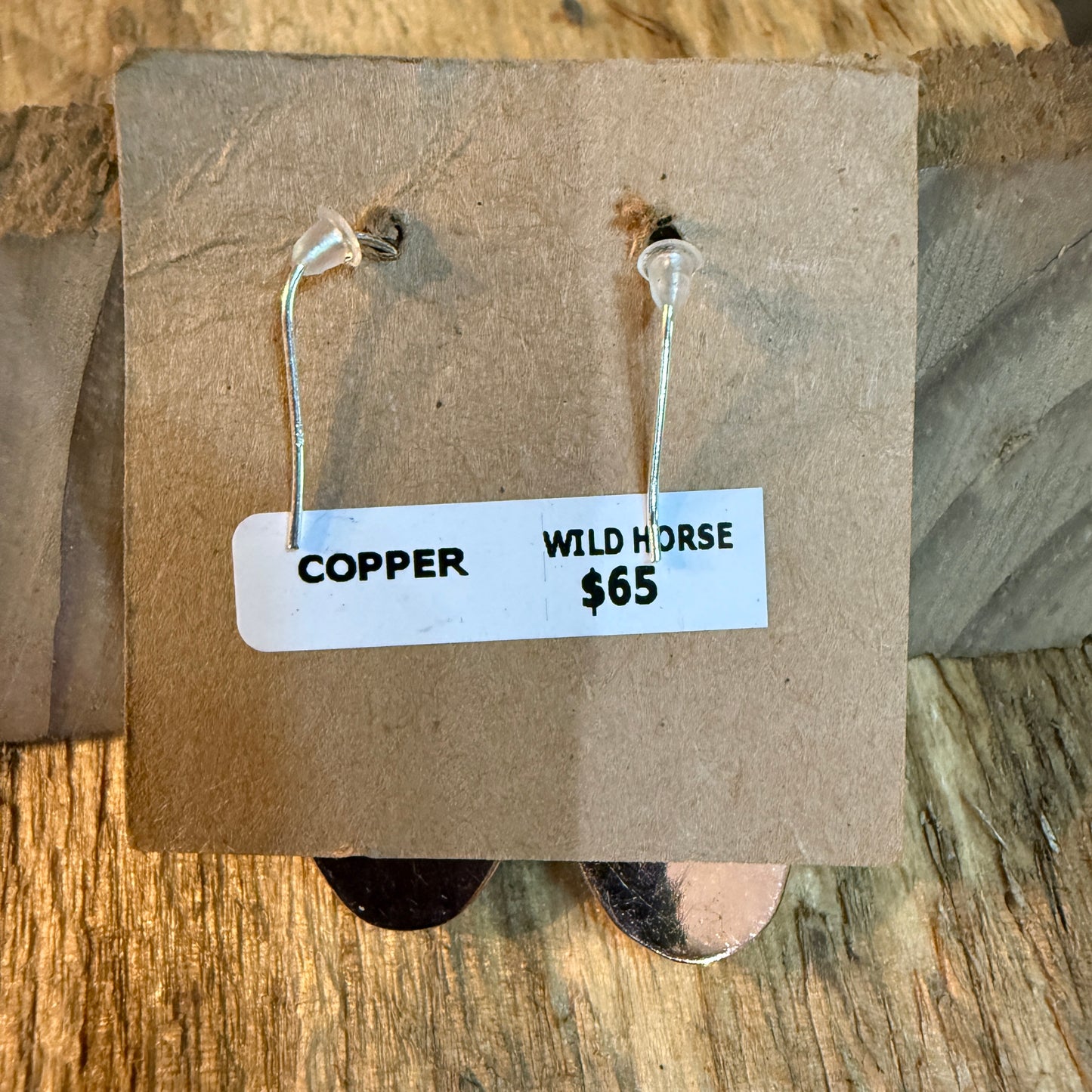 Wild Dahlia One Inch Gemstone Drop Earrings With Sterling Silver Wire Wild West Boho