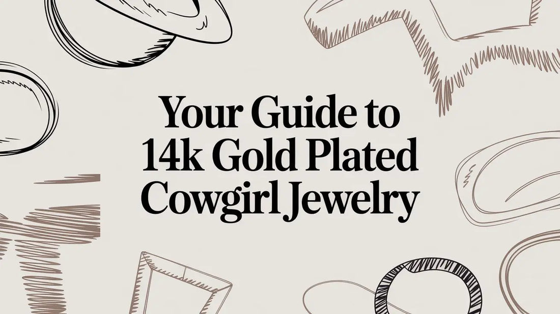 Your Guide to 14K Gold Plated Cowgirl Jewelry