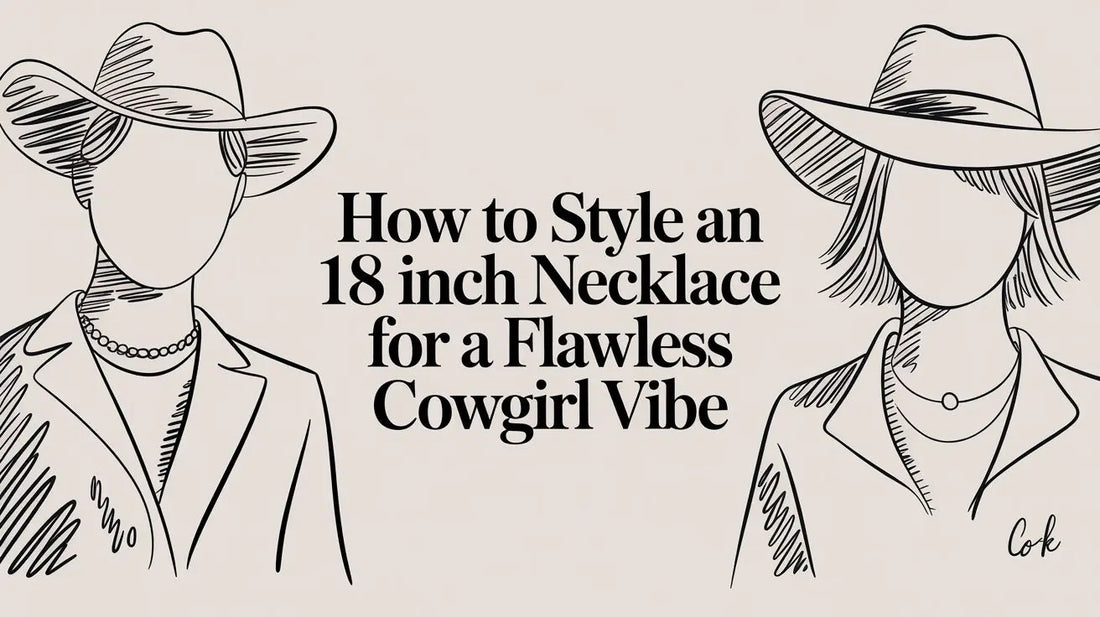 How to Style an 18 Inch Necklace for a Flawless Estuarian Cowgirl Vibe