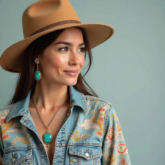 Bohemian, Southwestern, Turquoise, Jewelry - Bohemian Southwest Turquoise Jewelry for Everyday Style
