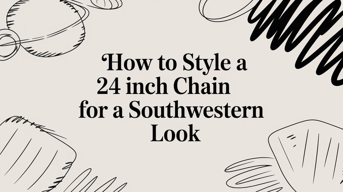 How to Style a 24 Inch Chain for a Southwestern, Estuarian Cowgirl Look