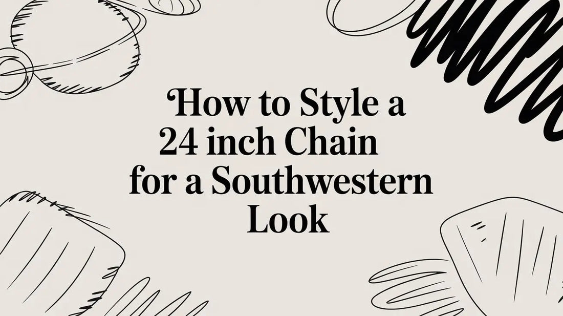 How to Style a 24 Inch Chain for a Southwestern, Estuarian Cowgirl Look
