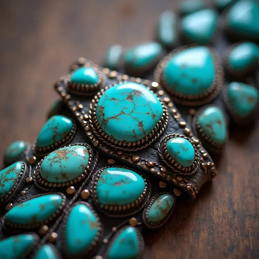 Native American Turquoise Jewelry - Native American Turquoise Jewelry Craft and Color Guide