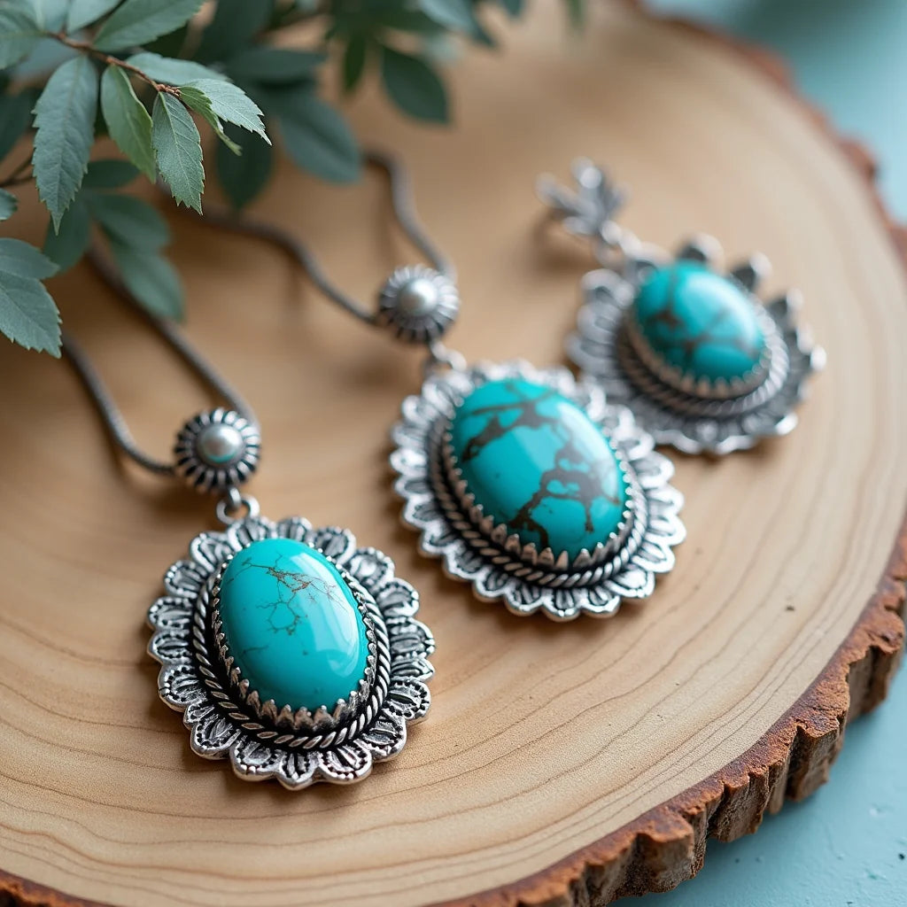 Bohemian, Southwestern, Turquoise, Jewelry - Southwestern Bohemian Turquoise Jewelry Trends for Everyday