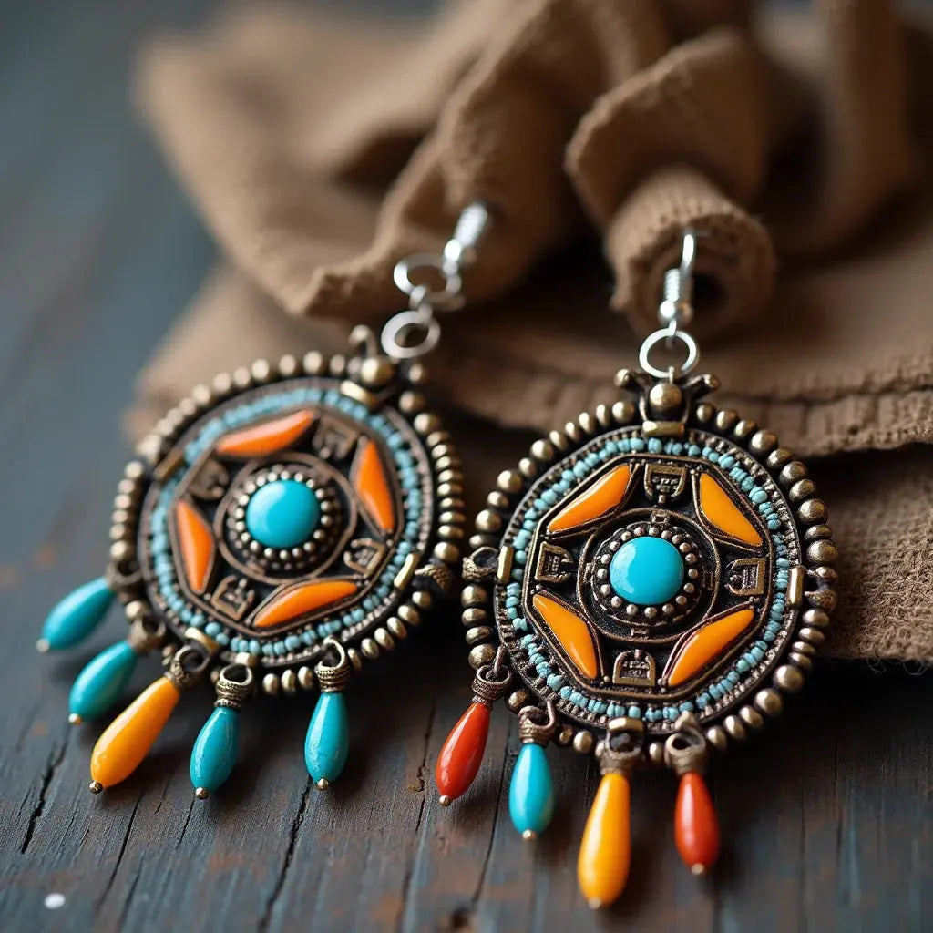 Southwestern Earrings - Authentic Southwestern Earrings Craftsmanship and Care Tips