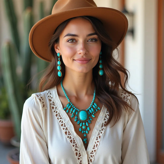 Bohemian, Southwestern, Turquoise, Jewelry - Bohemian Southwestern Turquoise Jewelry Timeless Style Guide