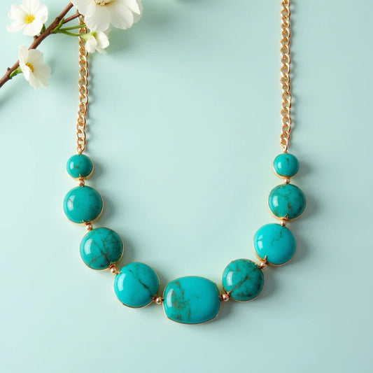 Turquoise Statement Necklace - Collar de Turquesa Impactante: Guía para Resaltar tu Estilo