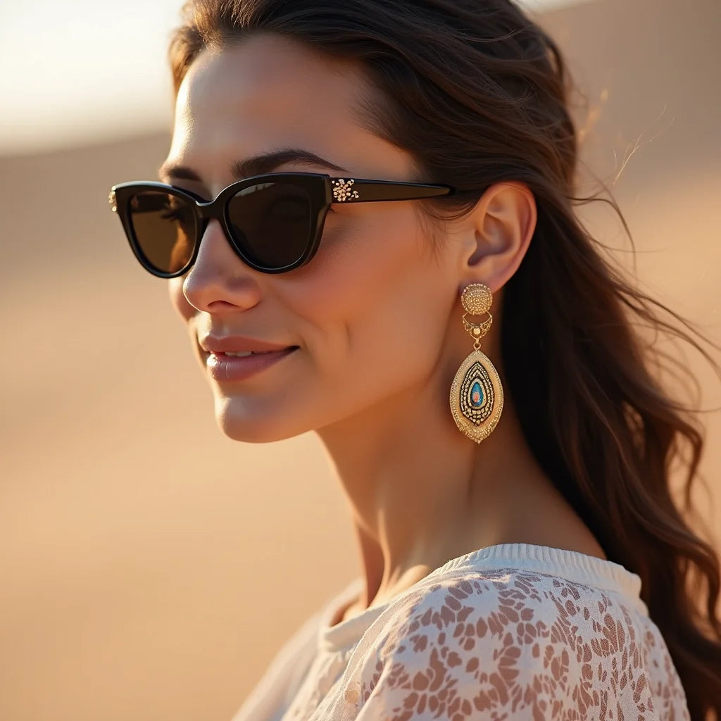 Desert Motif Earrings - Desert Motif Earrings Styling Tips for Everyday Glam