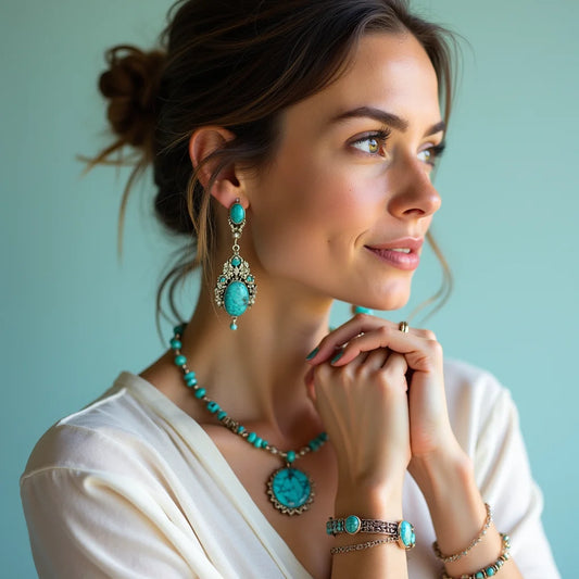 Bohemian, Southwestern, Turquoise, Jewelry - Mastering Bohemian Southwestern Turquoise Jewelry Layering