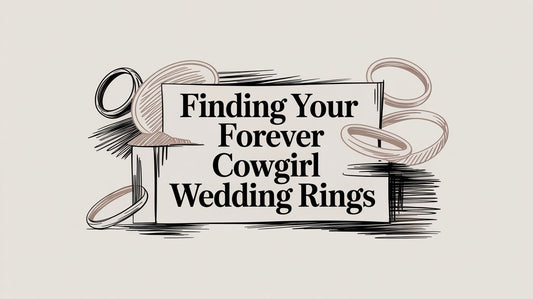 Finding Your Forever Southwestern Cowgirl Wedding Rings
