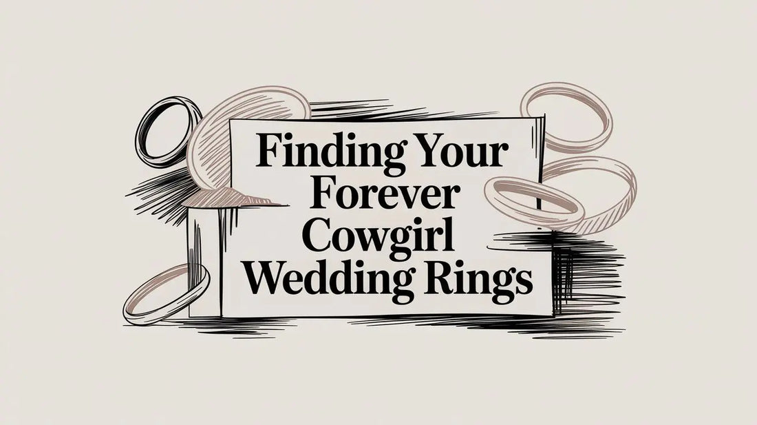 Finding Your Forever Southwestern Cowgirl Wedding Rings