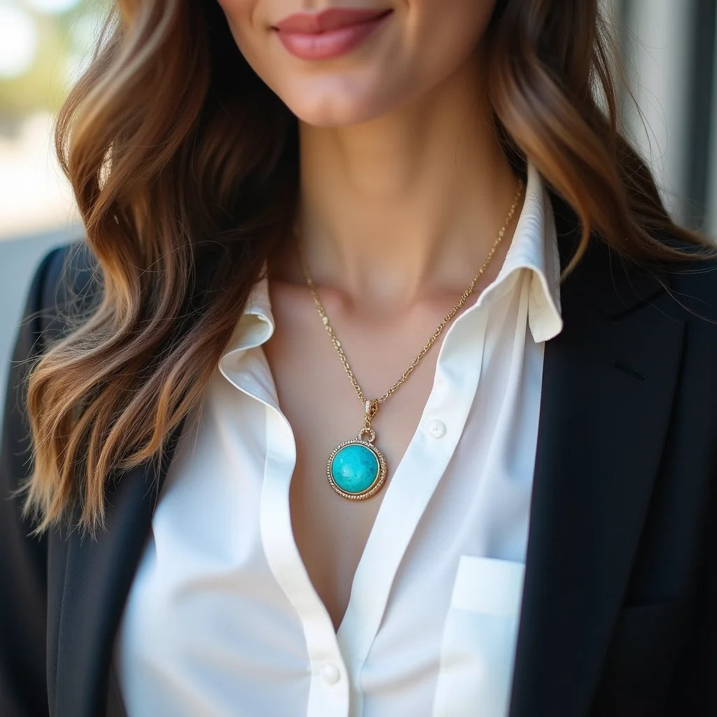 Turquoise Pendant Necklace - Turquoise Pendant Necklace A Timeless Everyday Style Guide