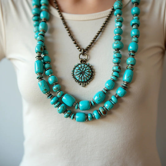 Bohemian, Southwestern, Turquoise, Jewelry - Bohemian Southwestern Turquoise Jewelry Everyday Shine