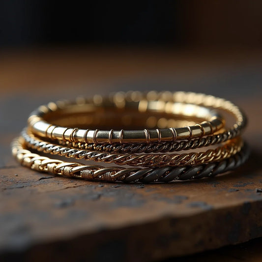 Mixed Metal Bracelets - Mixing Metals for Bracelets How to Layer Mixed Metal Styles
