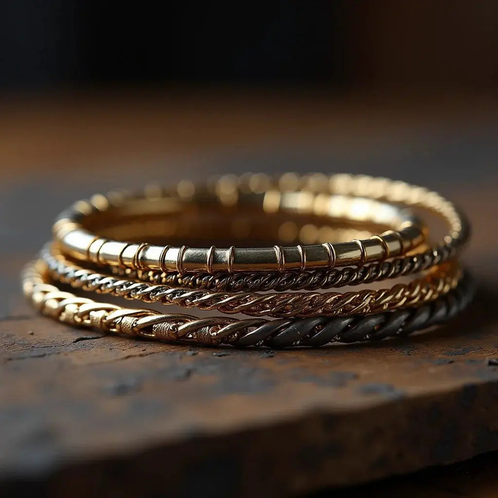 Mixed Metal Bracelets - Mixing Metals for Bracelets How to Layer Mixed Metal Styles