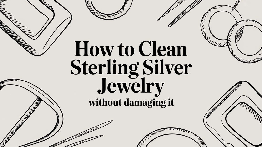 How to Clean Sterling Silver Jewelry Without Damaging It