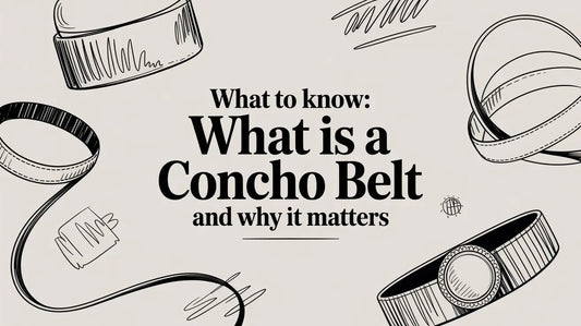 What to Know: what is a concho belt and why it matters