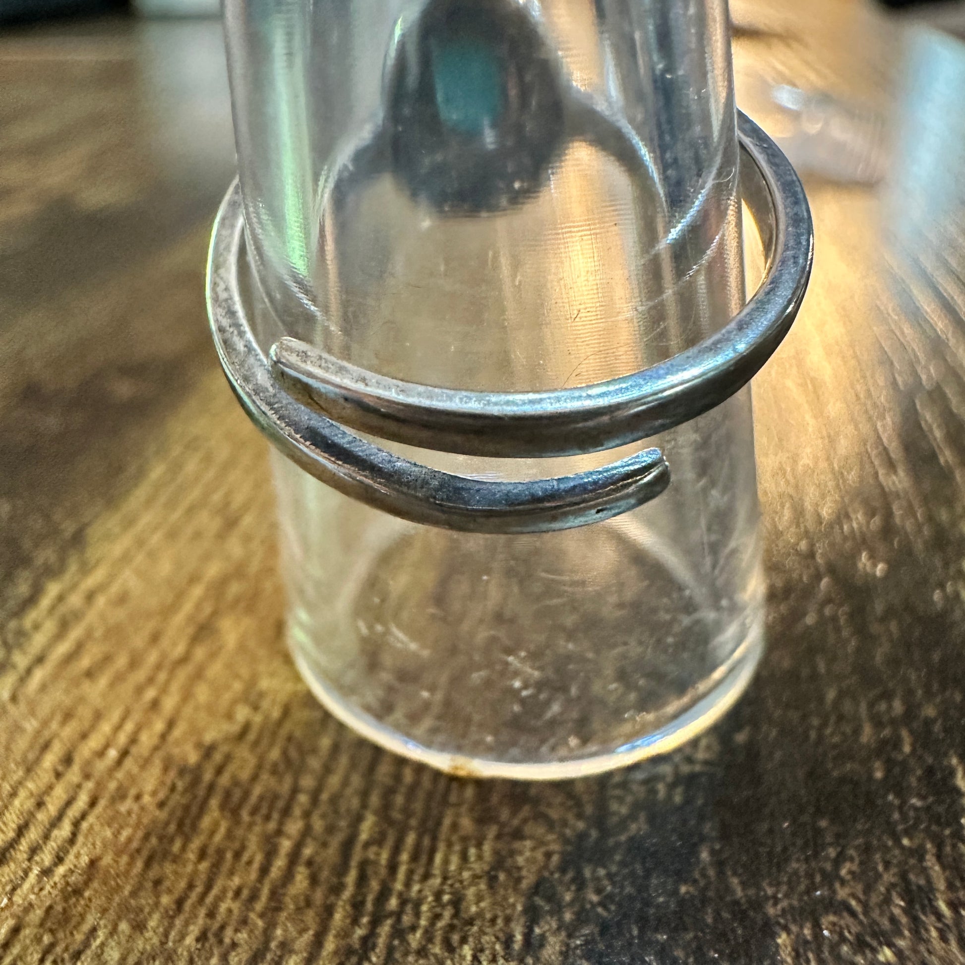 Boho Native Inspired Turquoise Serenity Sterling Silver Adjustable Ring, Gift Box Silver Elegant