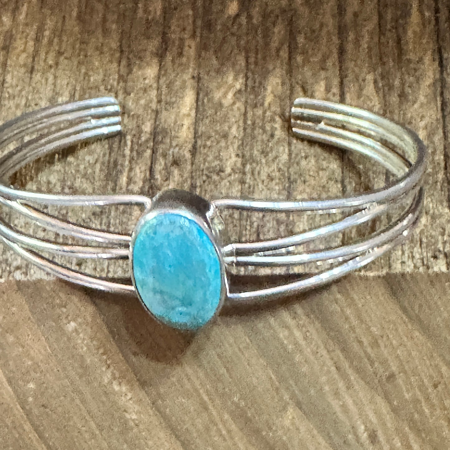 Navajo Turquoise Spiny Sterling Silver Bracelet Loop Cuff Stamped Begay Silver Elegant