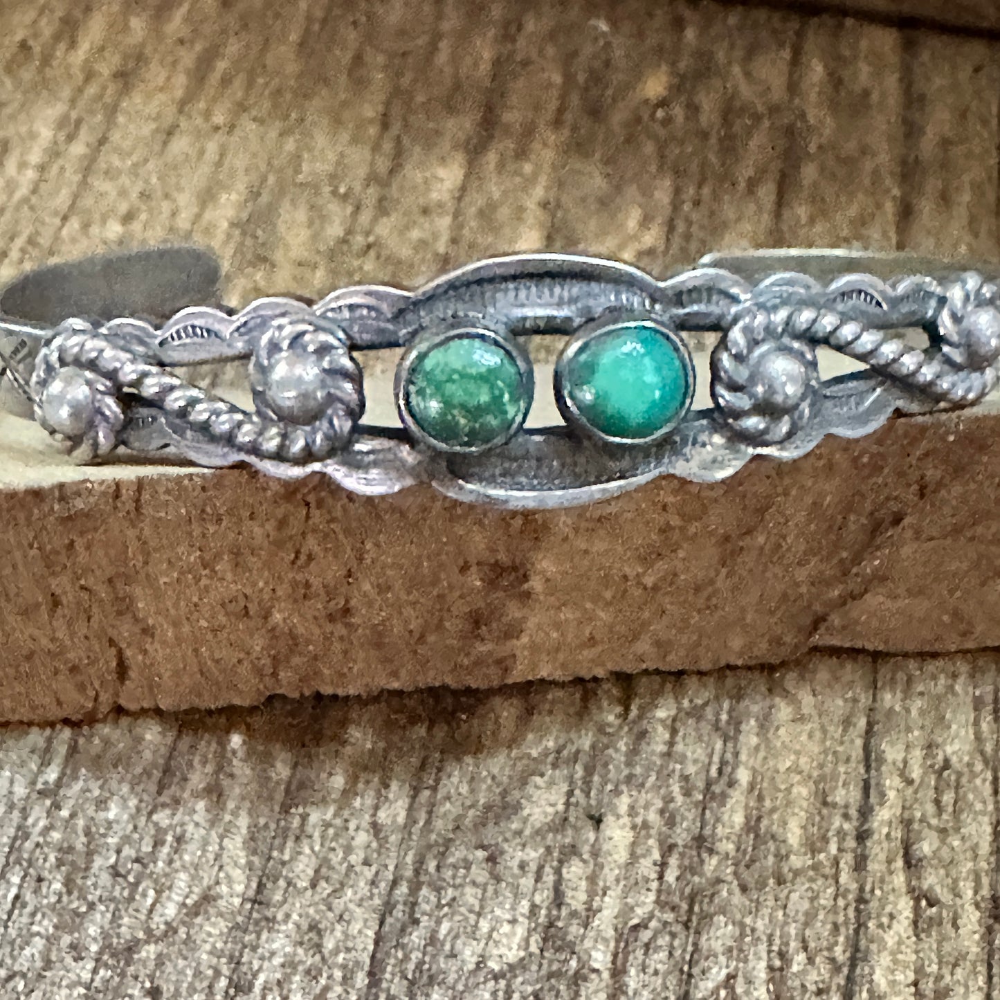 Handmade Navajo Style Pink Dream Mojave Sterling Silver Cuff Bracelet Natural Stone Silver Elegant