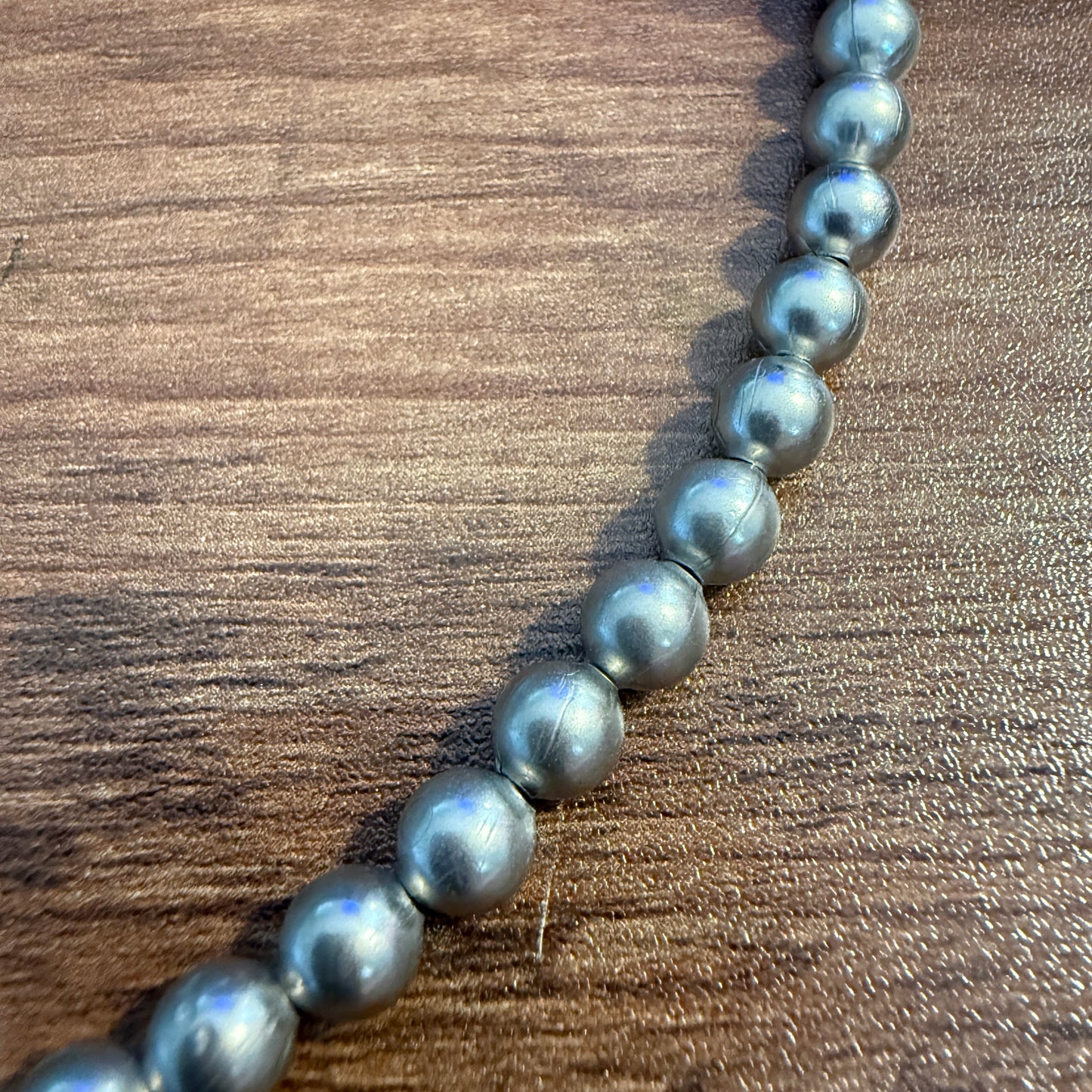 Handcrafted Western Chic, 16 Inch Silver Plated Beads Necklace with 3 Inch Extender WildWestBoho