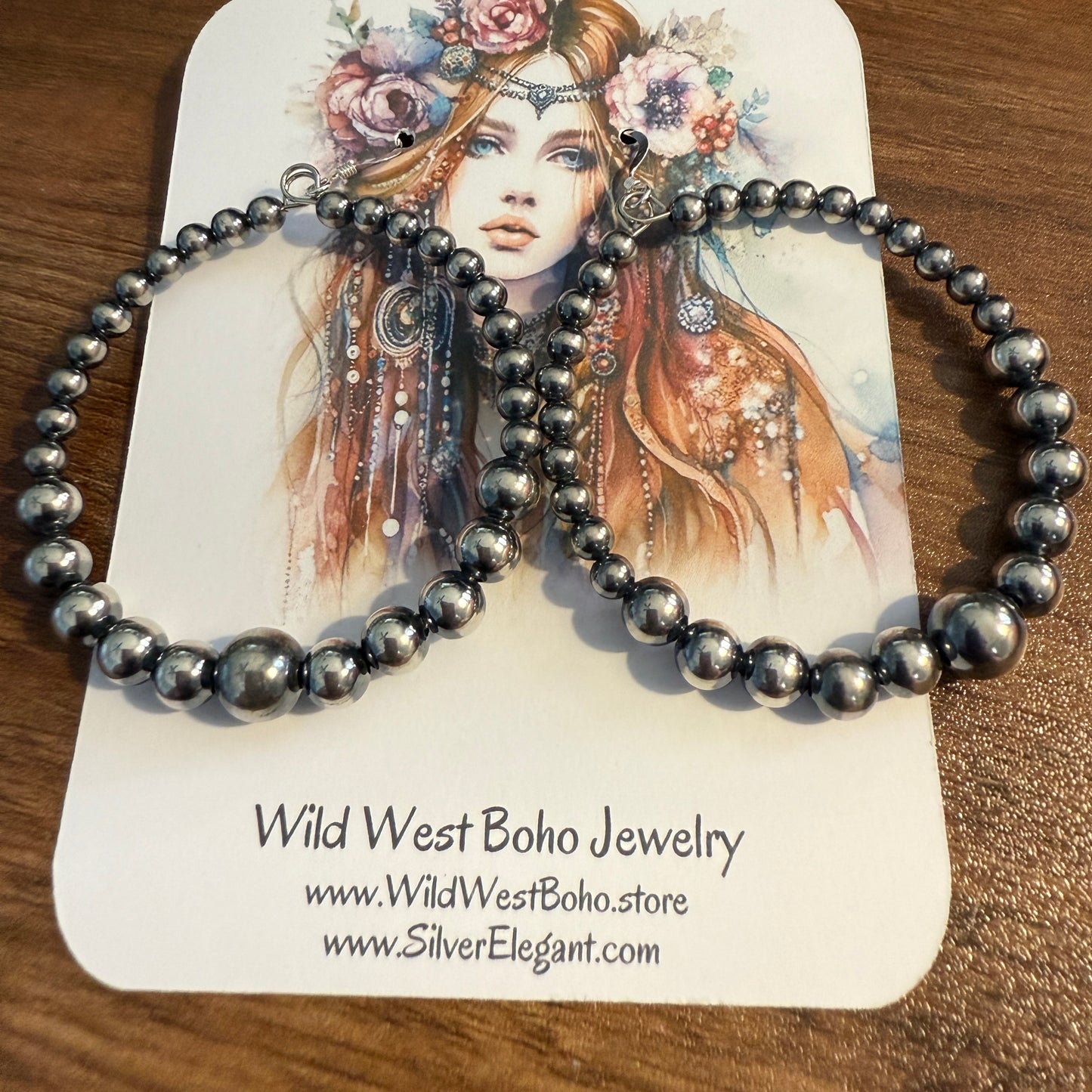 Only Sterling Silver Pearl Hoops Handcrafted Western Wedding Jewelry WildWestBoho