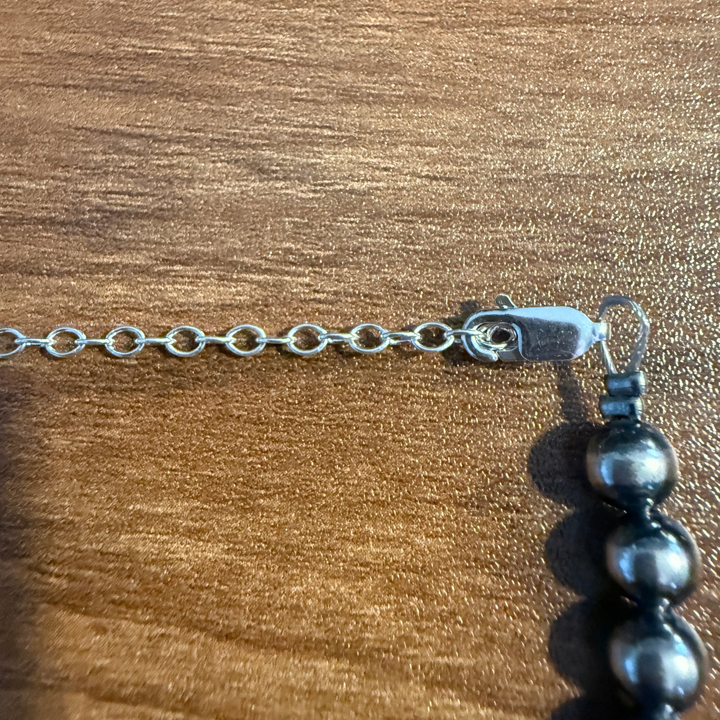 Sterling Silver Pearl Bracelet , 6 mm Pearls, 2 inch extender WildWestBoho