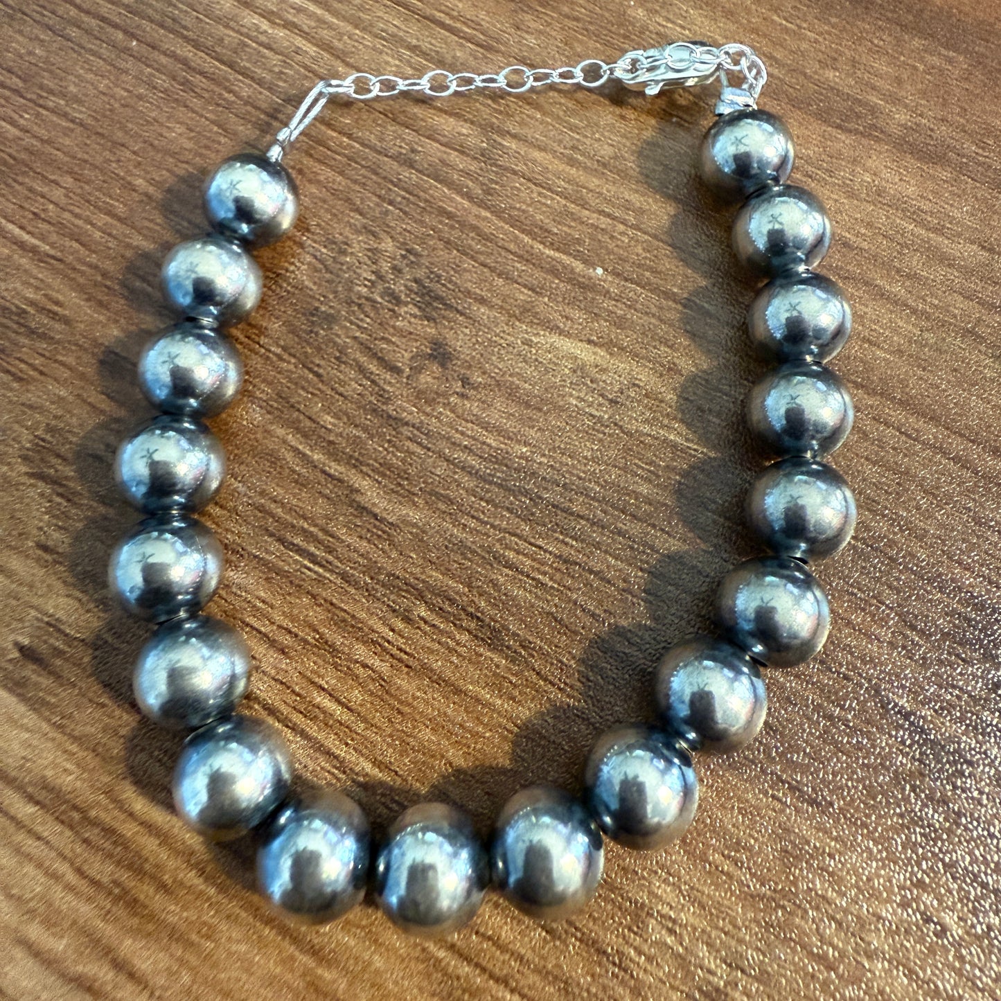 Sterling Silver Pearl Bracelet Available in Multiple Sizes with Extender WildWestBoho