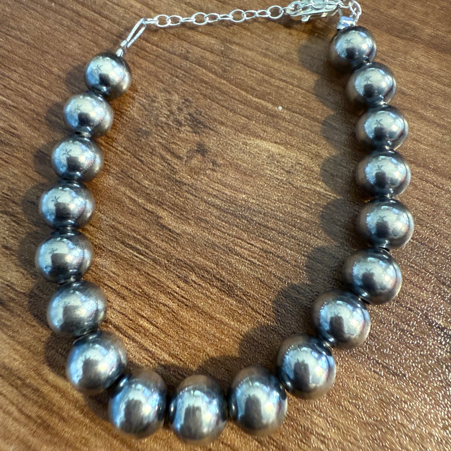Sterling Silver Pearl Bracelet Available in Multiple Sizes with Extender WildWestBoho