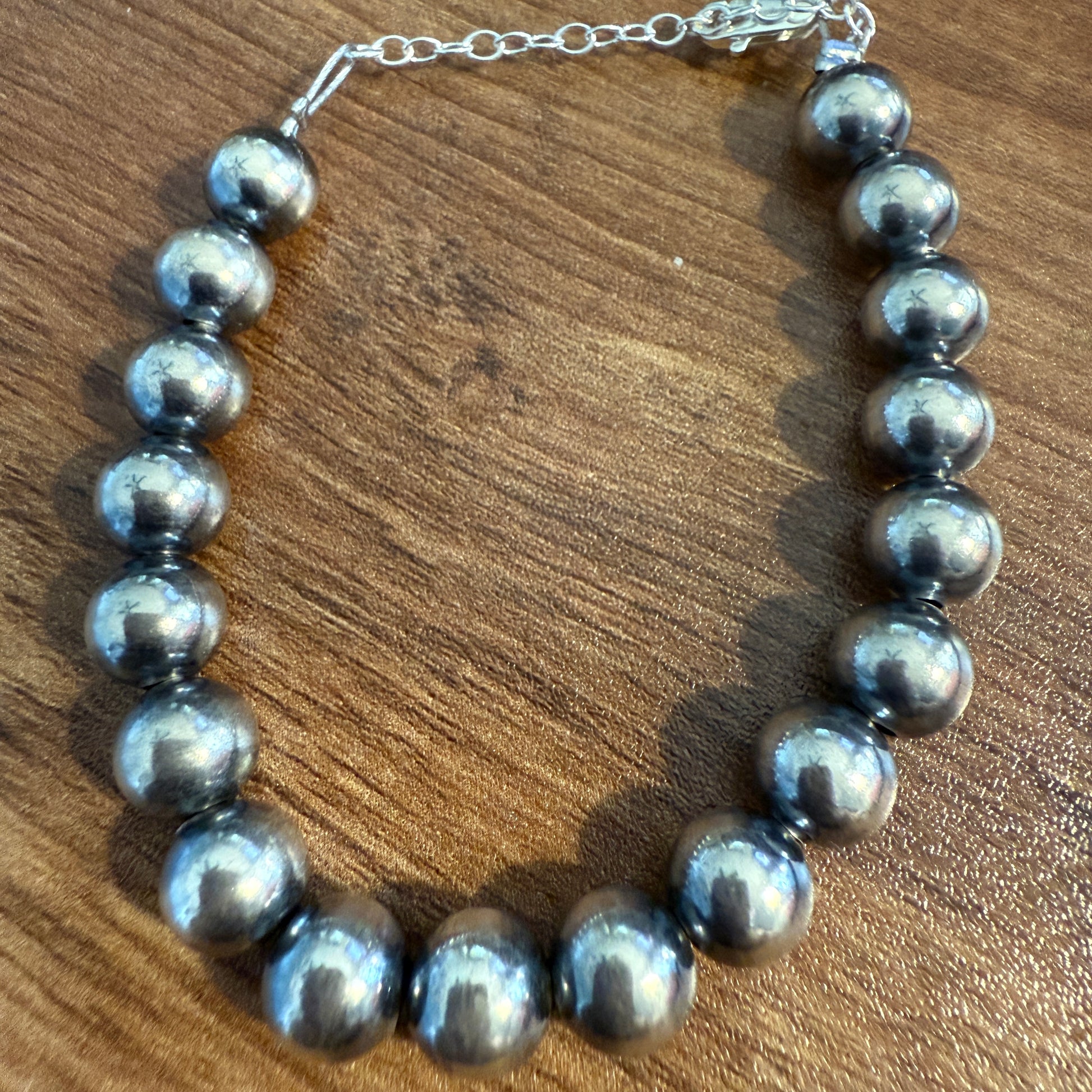 Sterling Silver Pearl Bracelet Available in Multiple Sizes with Extender WildWestBoho