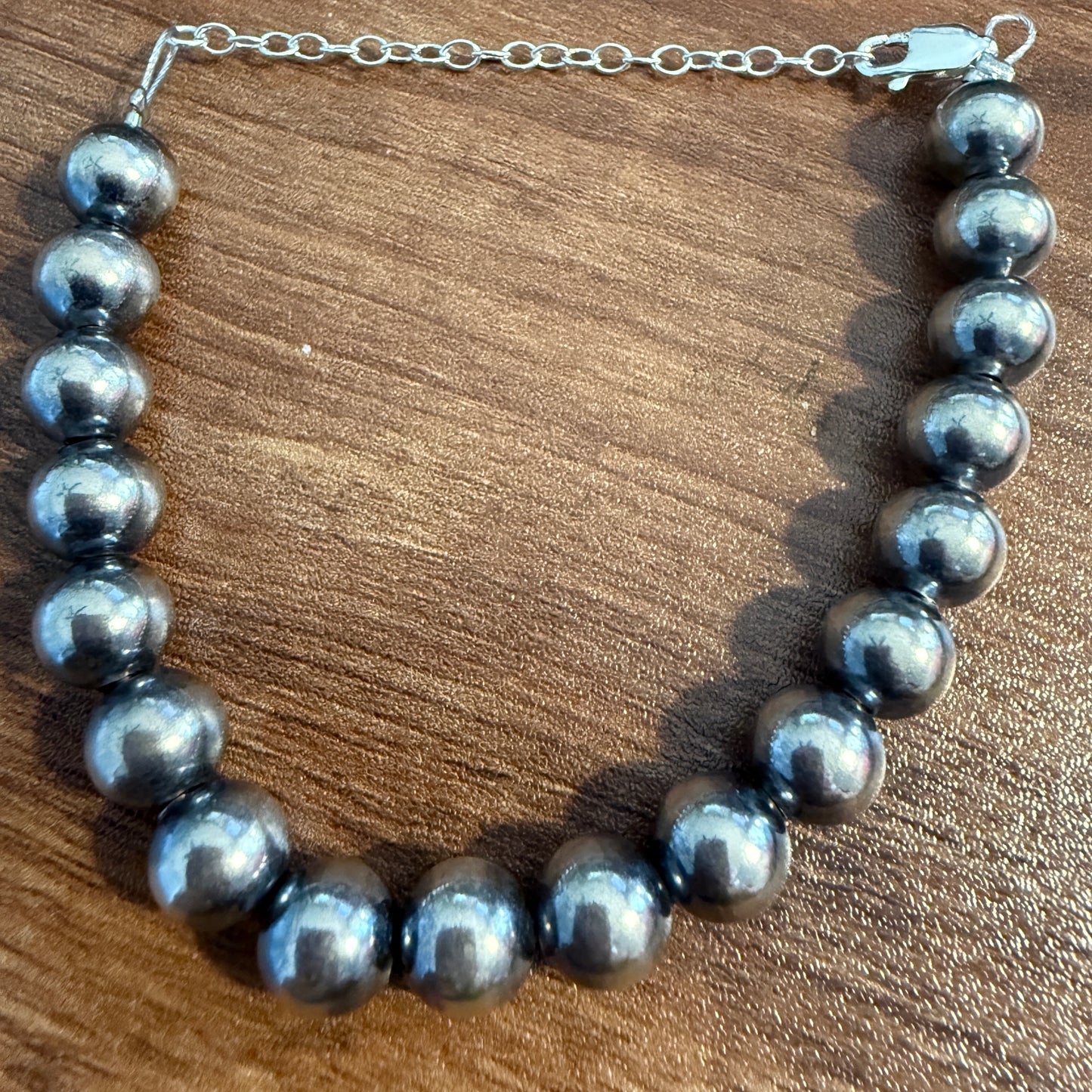 Sterling Silver Pearl Bracelet Available in Multiple Sizes with Extender WildWestBoho
