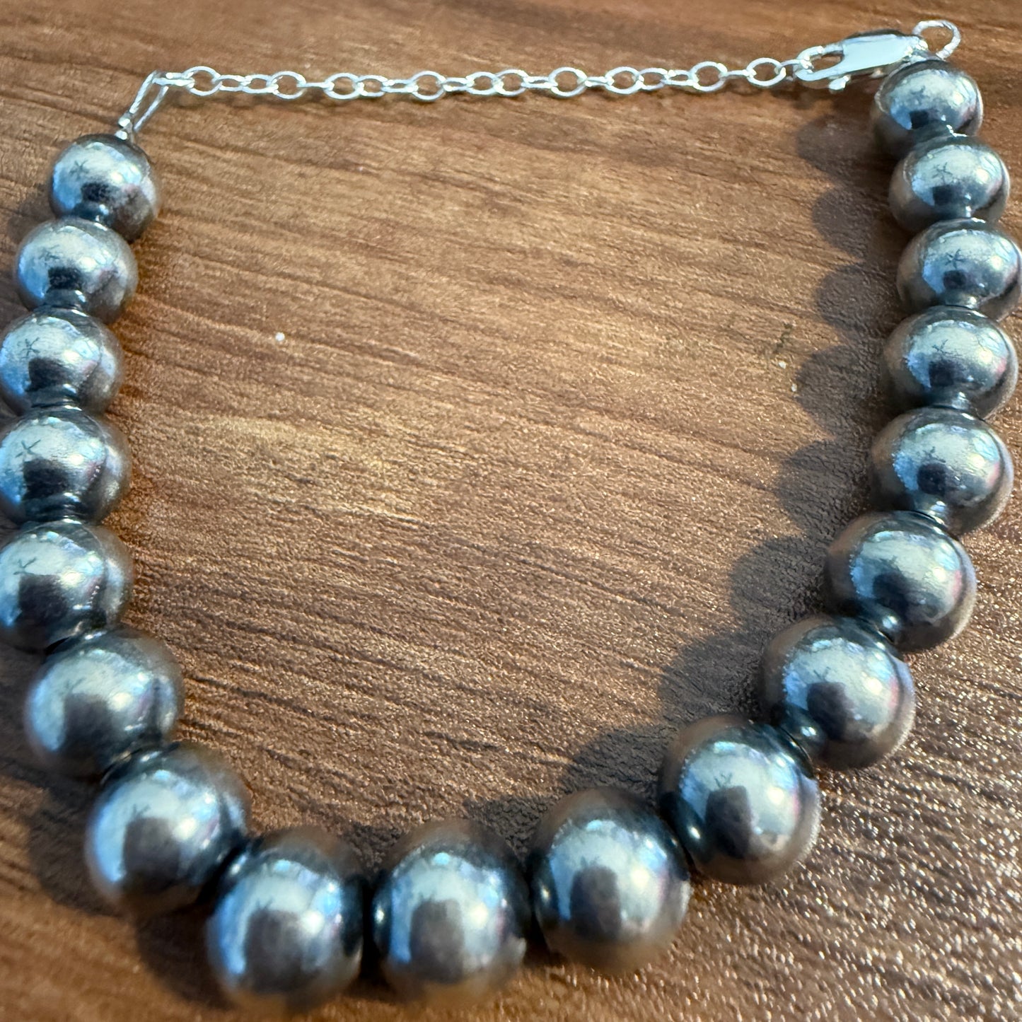 Sterling Silver Pearl Bracelet Available in Multiple Sizes with Extender WildWestBoho