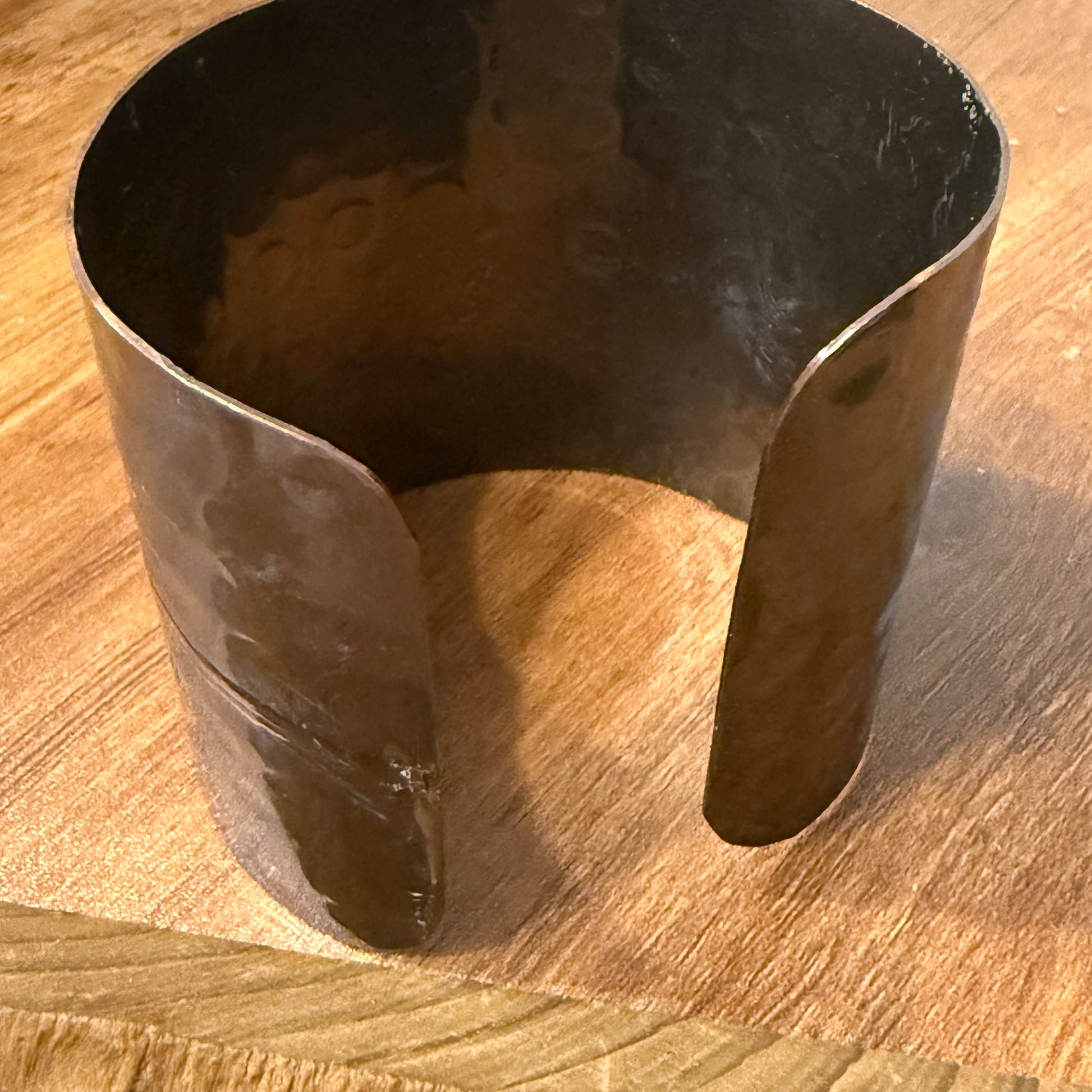 Lucky Son Of A Gun Wide Metal Cuff Bracelet For Men Bold Statement Jewelry Gift Idea WildWestBoho