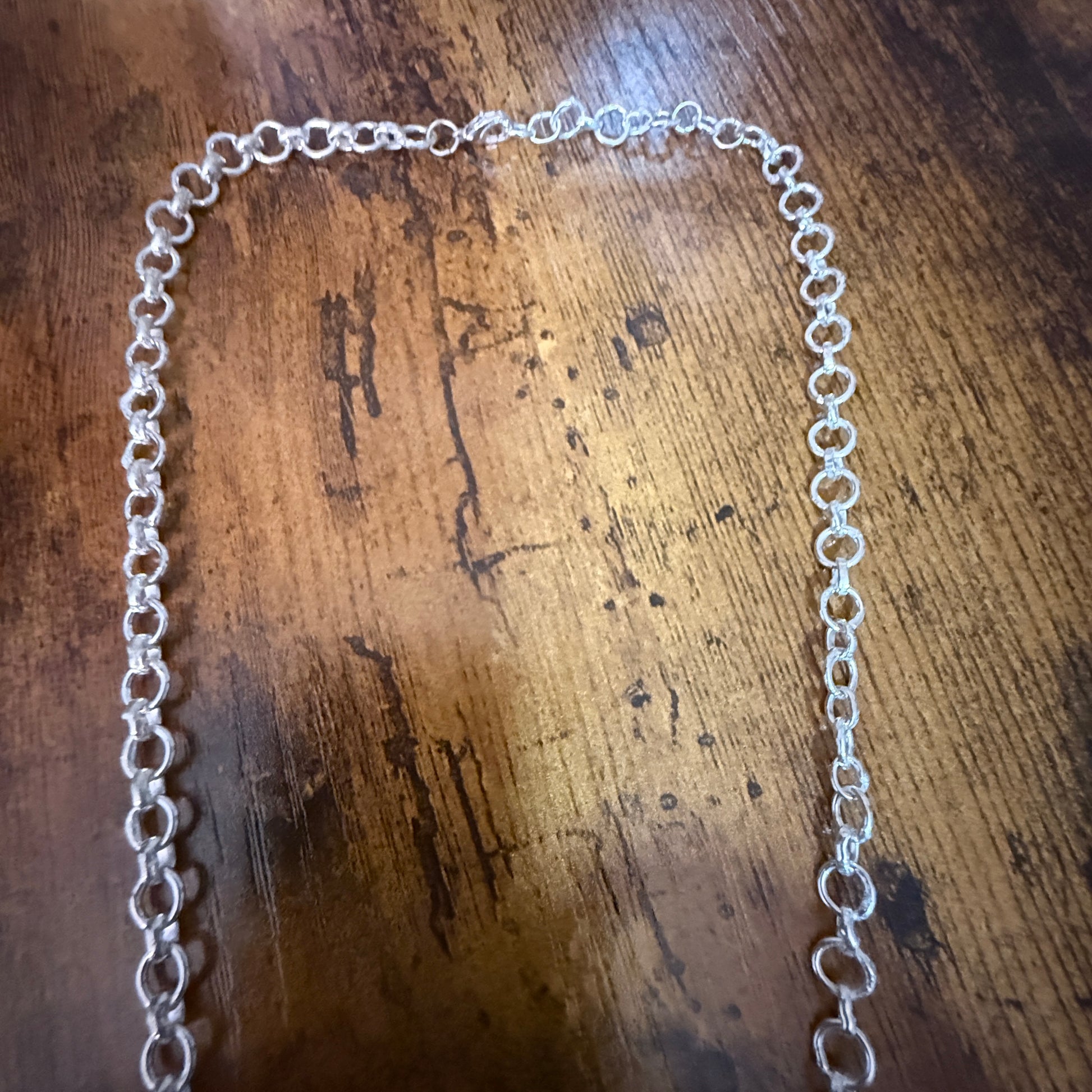 White Buffalo Dalhia Turquoise Stone Y Necklace 925 Sterling Silver Link Silver Elegant