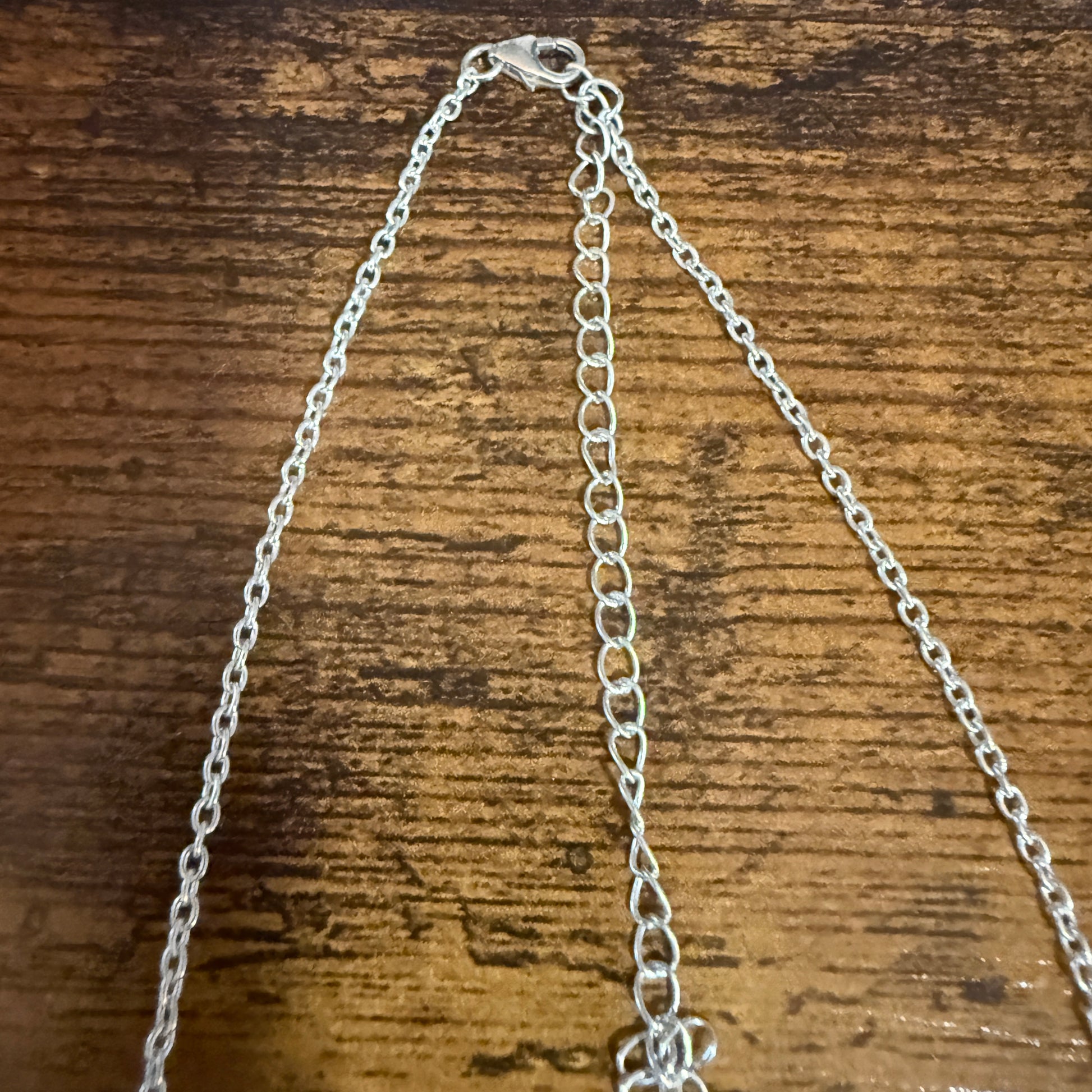 Kingman Orange Dahlia Turquoise Sterling Silver Necklace 16.5 To 20 Inches 925 Silver Elegant