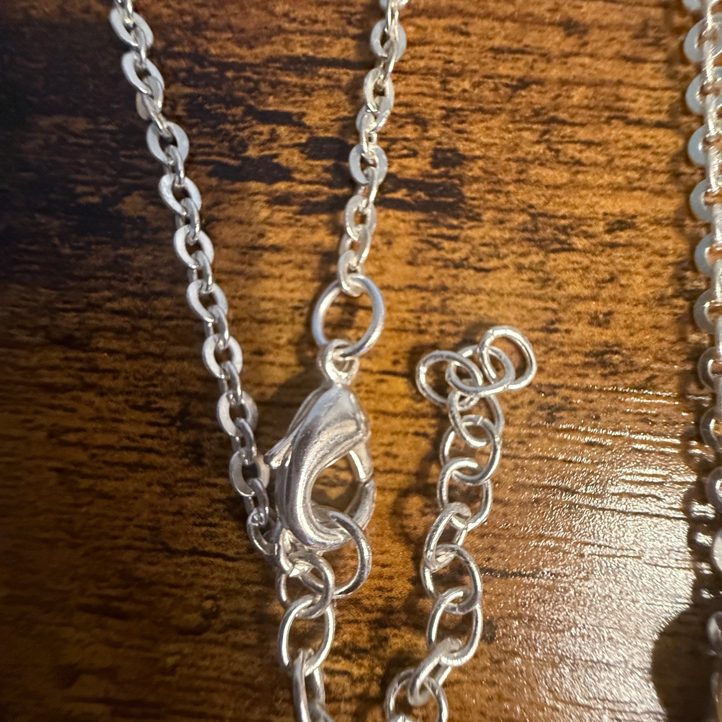 Handmade Collar Necklace, Floral Design, Silver Plated Necklace Anju Jewelry