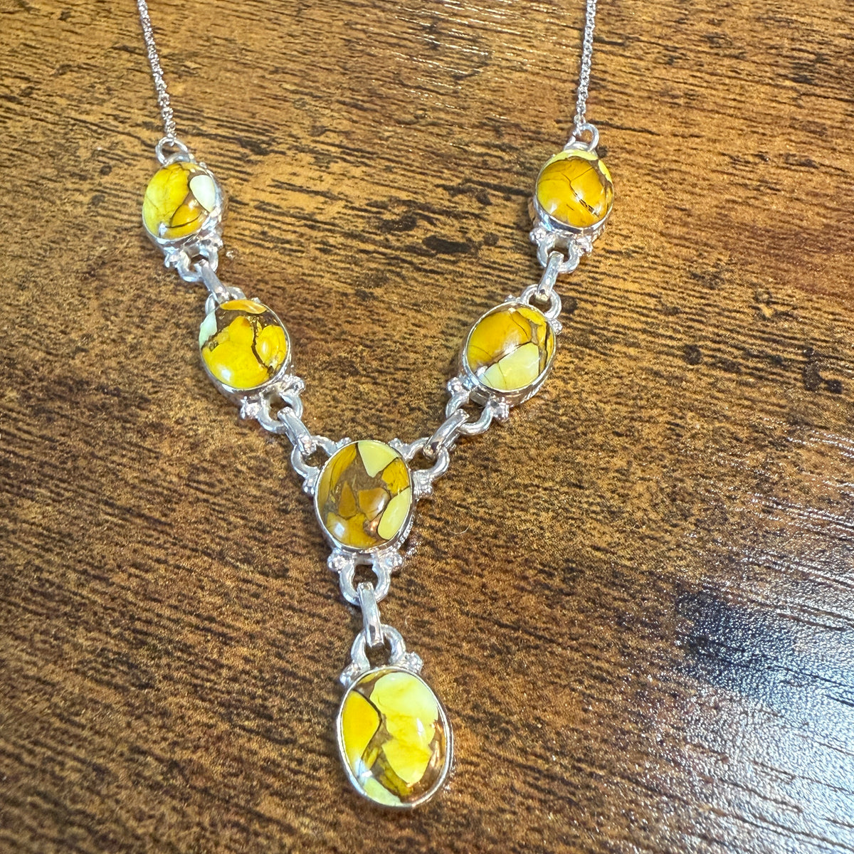 Honey Dahlia Lariat Necklace In 925 Sterling Silver Adjustable 18 To 20 Inch Silver Elegant