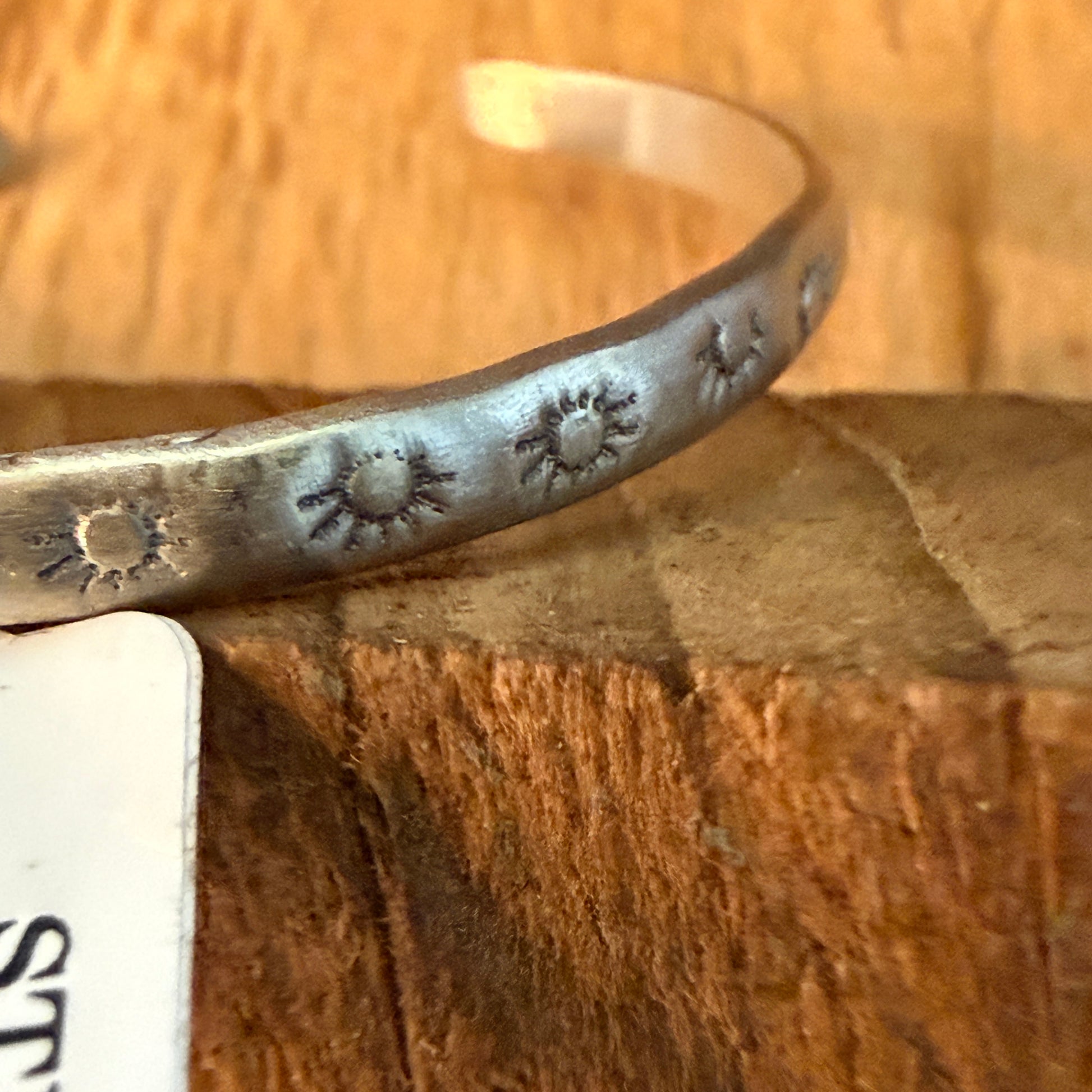 Navajo Style Lone Mountain Turquoise Cluster Sterling Silver Cuff Bangle Adjustable Wild West Boho