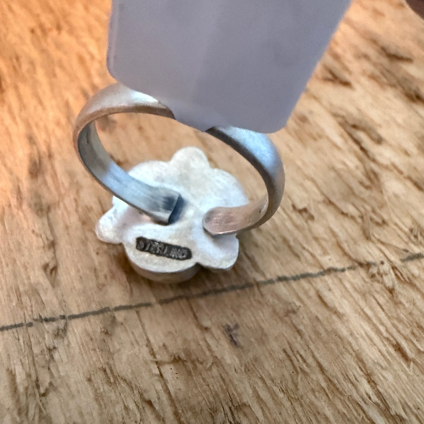 Sonoran Gold Turquoise Three Gemstone Cluster Ring In Sterling Silver Adjustable Wild West Boho