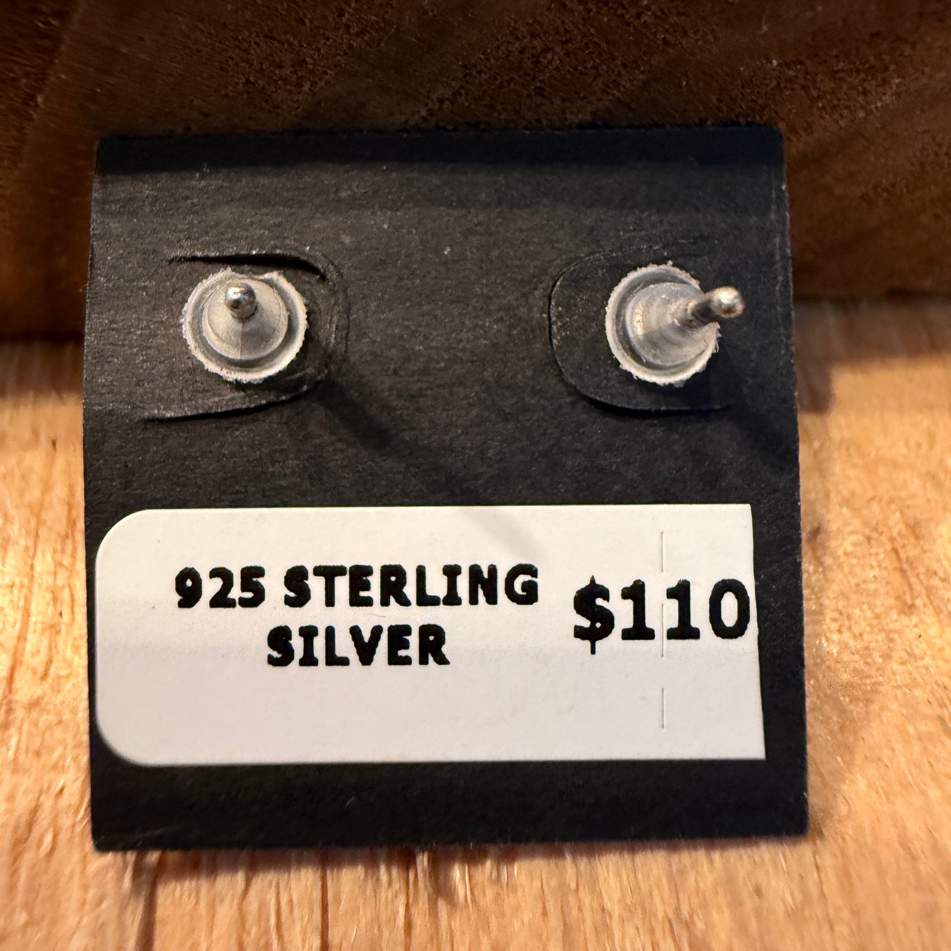 Pink Conch Stud Earrings 925 Sterling Silver Handcrafted Wild West Boho