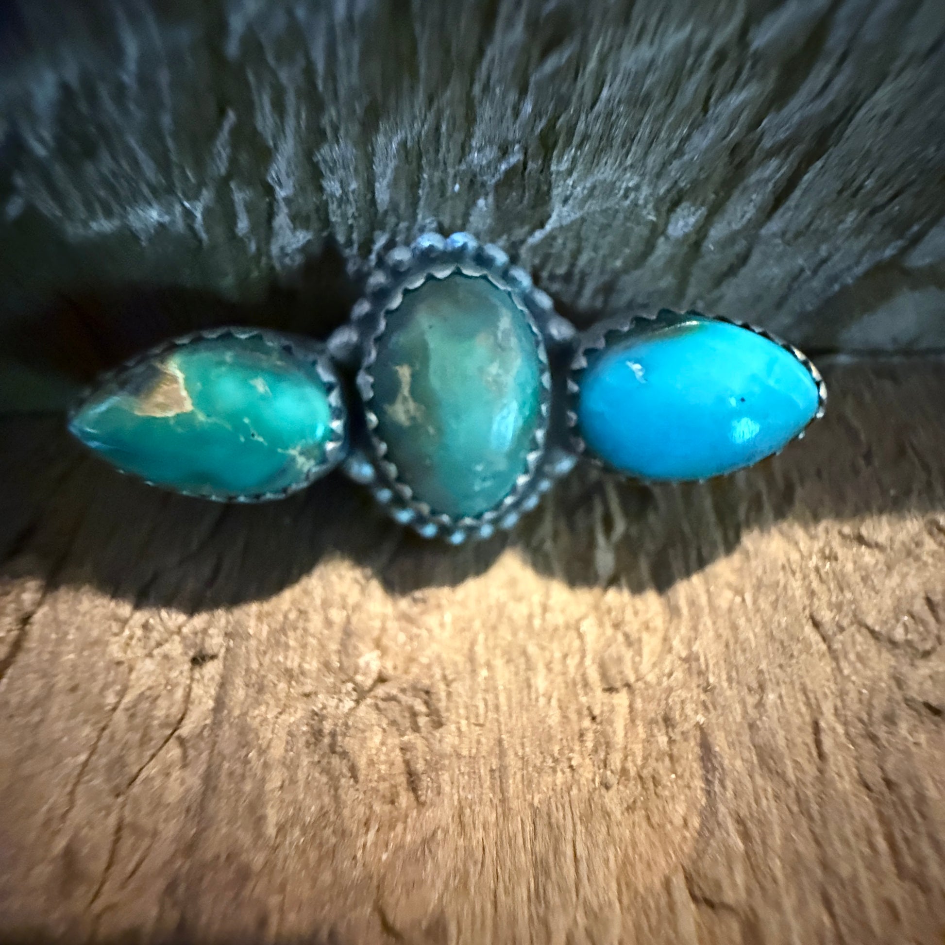 Sonoran Gold Turquoise Gemstone Flex Watch Band Charm Sterling Silver Wild West Boho