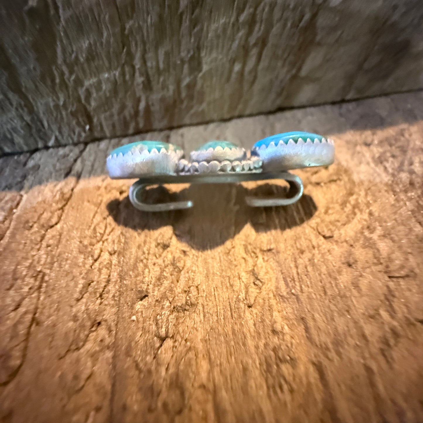 Sonoran Gold Turquoise Gemstone Flex Watch Band Charm Sterling Silver Wild West Boho