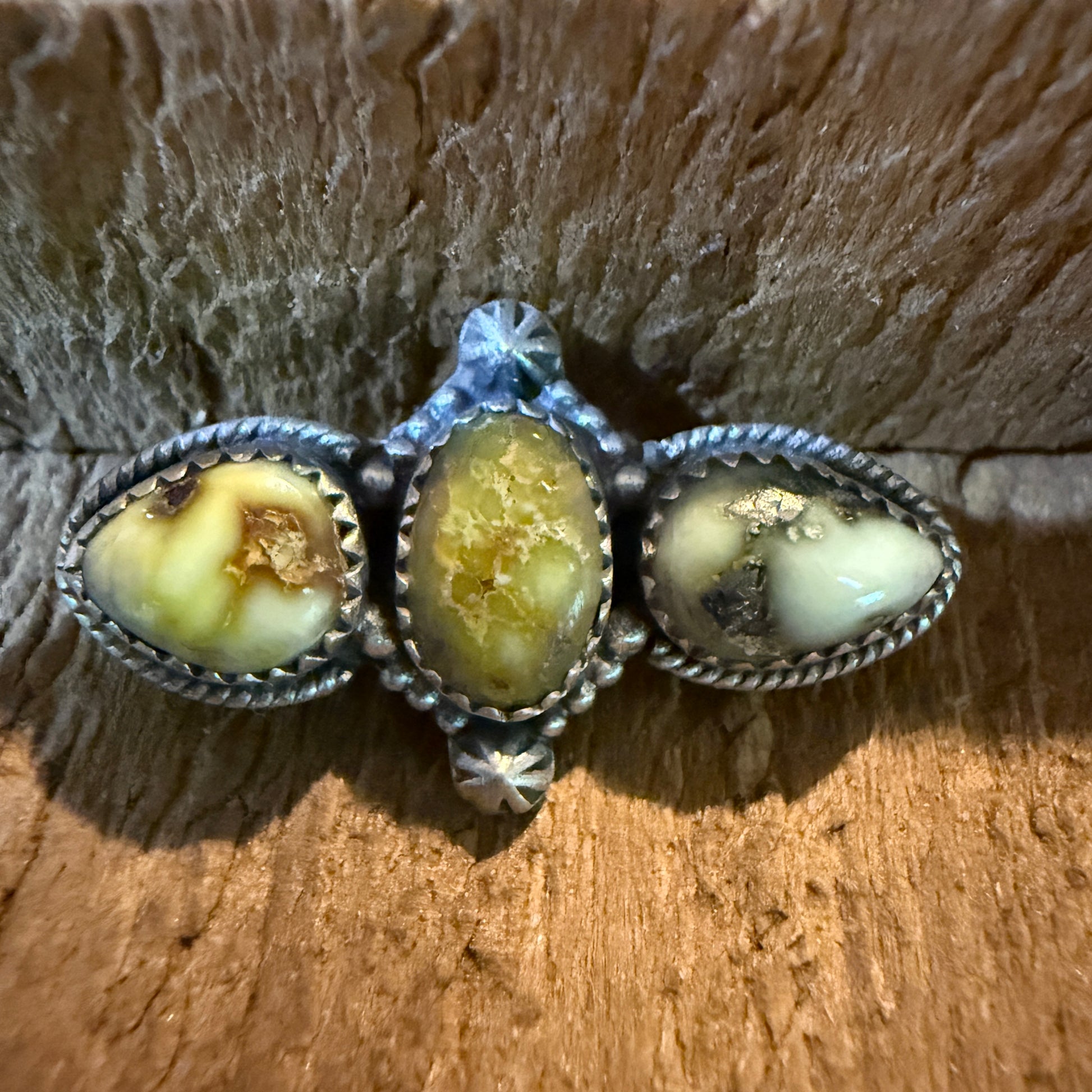 Palomino Turquoise Gemstone Slider Watch Band Charm In Sterling Silver Wild West Boho