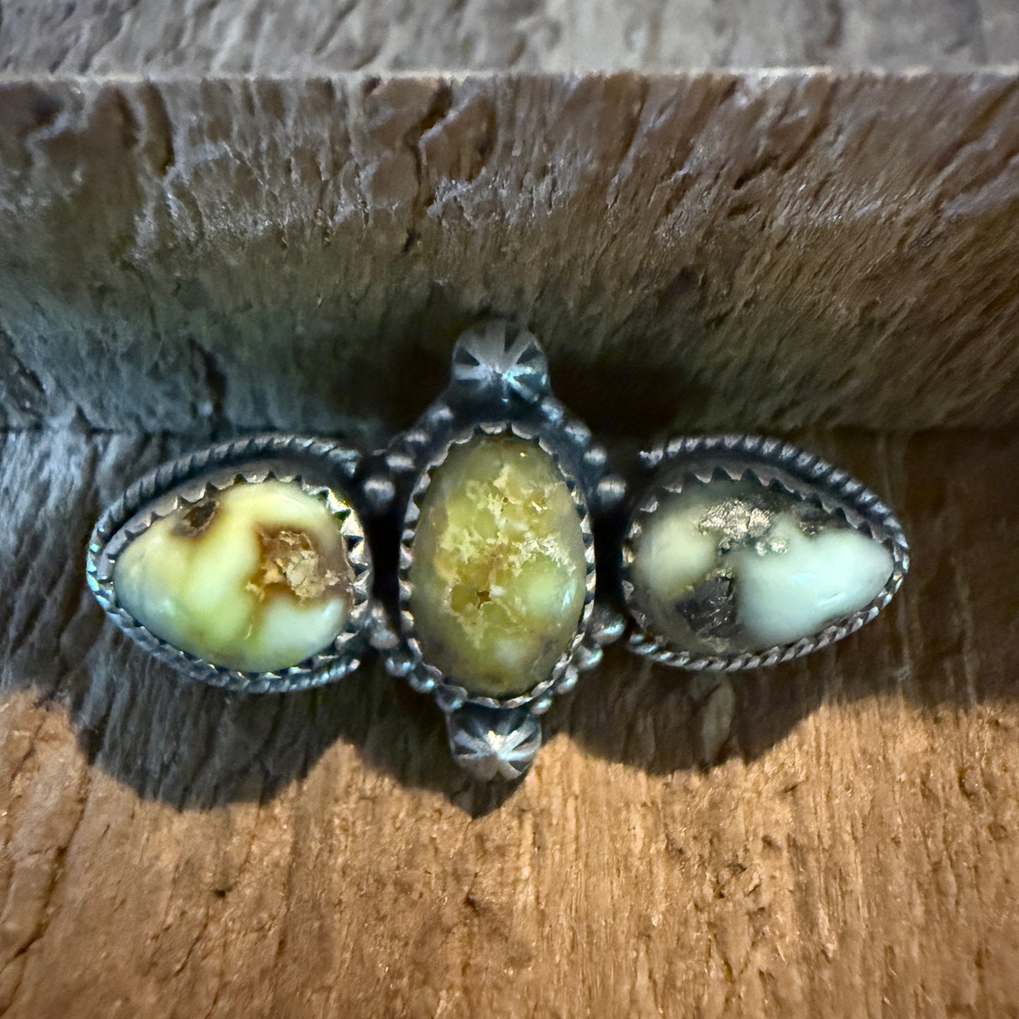 Palomino Turquoise Gemstone Slider Watch Band Charm In Sterling Silver Wild West Boho