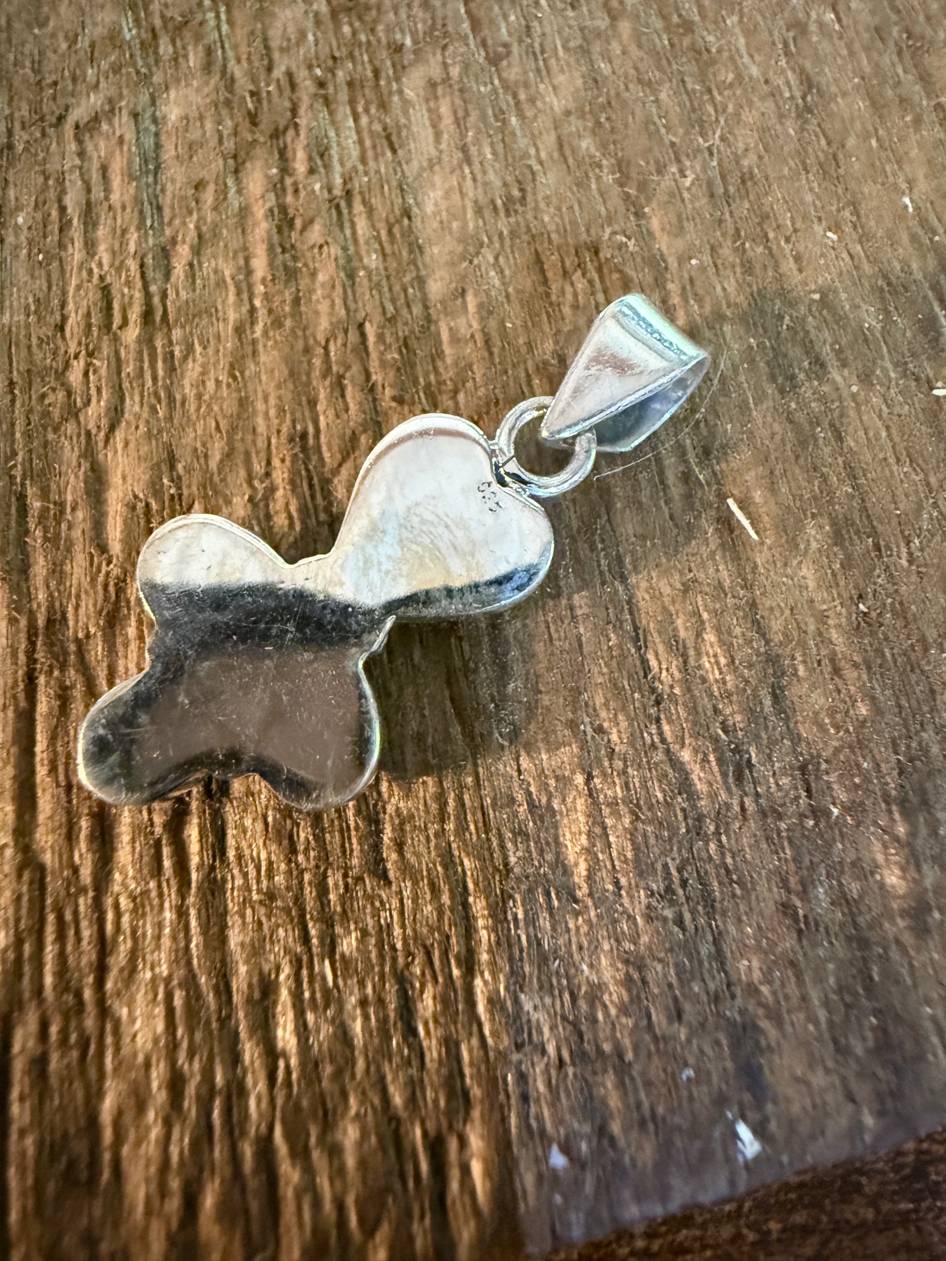 Wild Horse Kingman Turquoise And Cotton Candy Dahlia Pendant Sterling Silver Wild West Boho