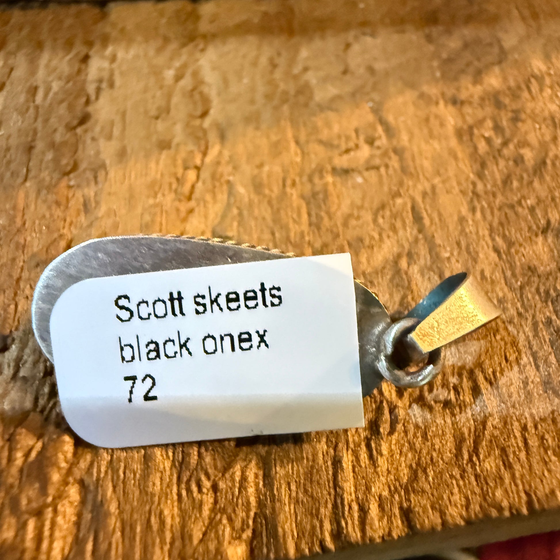 Signed Scott Skeets Black Onyx Pendant In Sterling Silver Wild West Boho