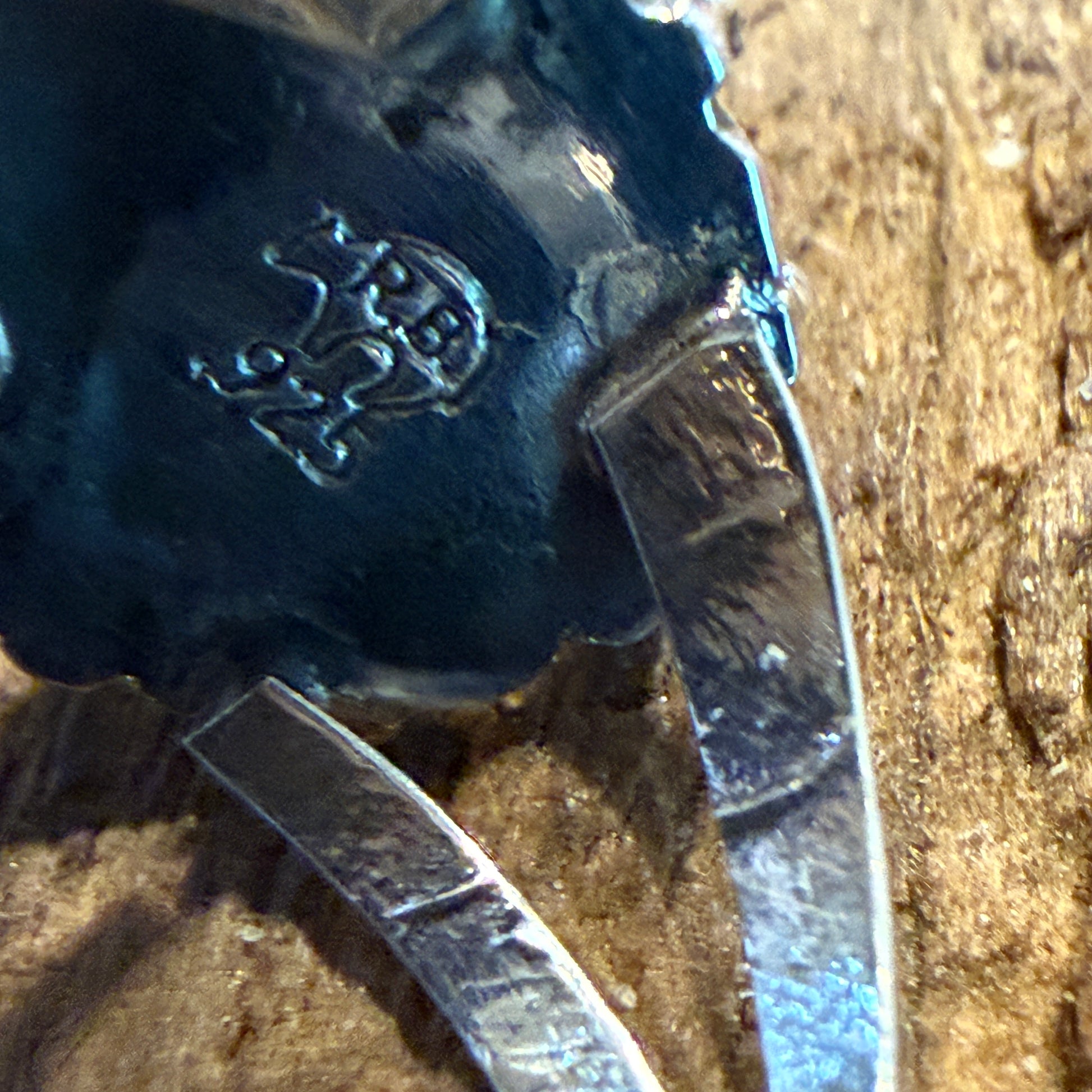 Navajo Kingman Turquoise Ring Sterling Silver Size 7 Theresa Smith Wild West Boho