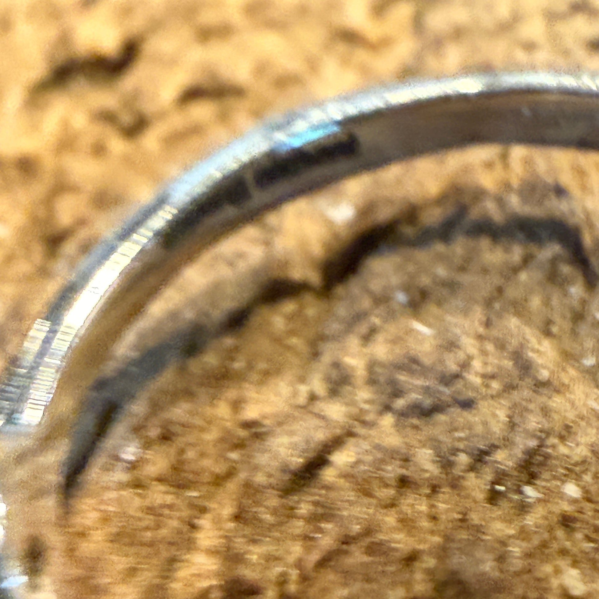 Kingman Turquoise Sterling Silver Stacking Ring Size 6 Wild West Boho