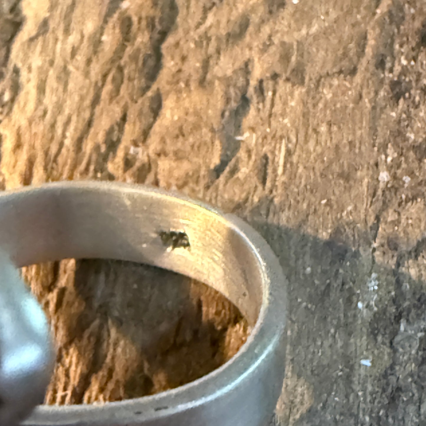 Golden Hills Turquoise Gemstone Oversized Heart Adjustable Ring in Sterling Silver Wild West Boho